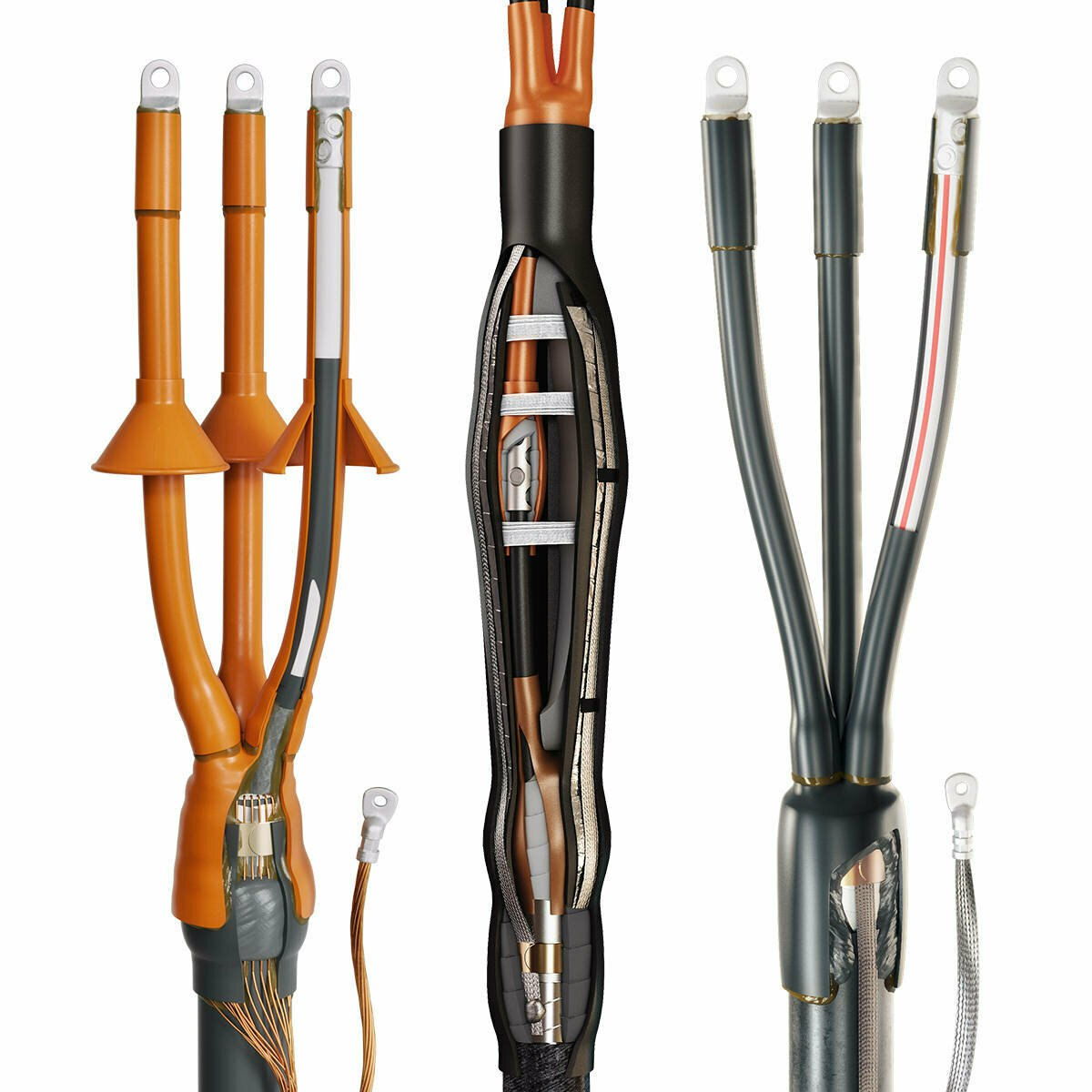 Муфты кабельные 3ПКВтпнг-HF10-95-Пр